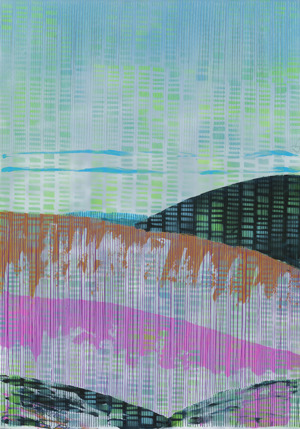 Urban Landscape: Mt Bogong Blue