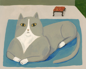 Jane With Ottoman