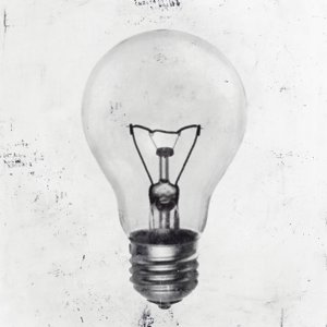 Black Lightbulb by JB Hall