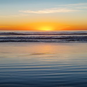 Sunset Low Tide