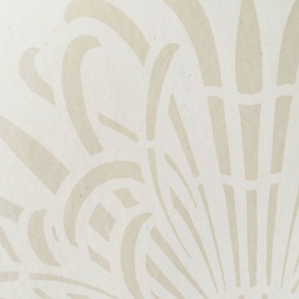 Vinyl Wall Covering Len-Tex Contract Chrysanthemum Off White
