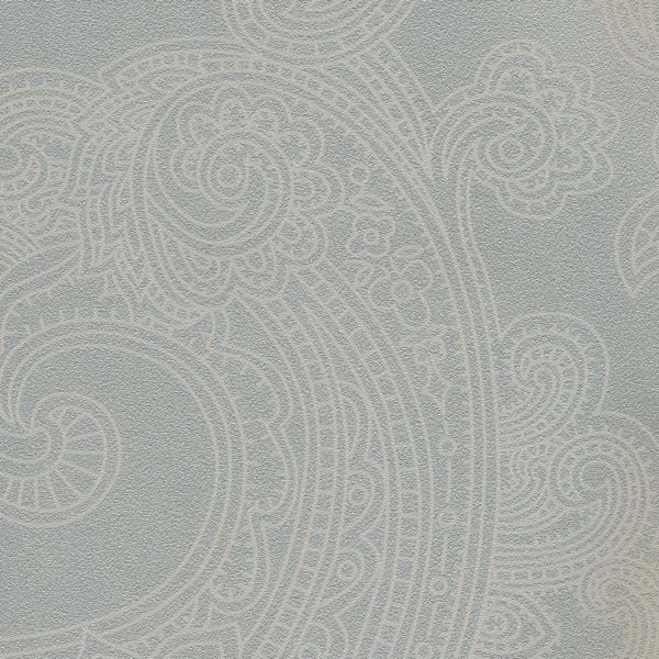 Vinyl Wall Covering Len-Tex Contract Indulgence Kashmir Sterling Silver