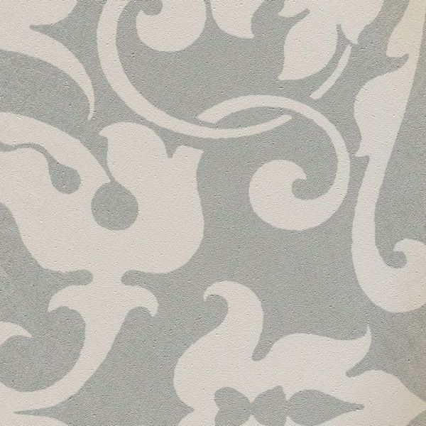 Vinyl Wall Covering Len-Tex Contract Indulgence Trinity Sterling Silver