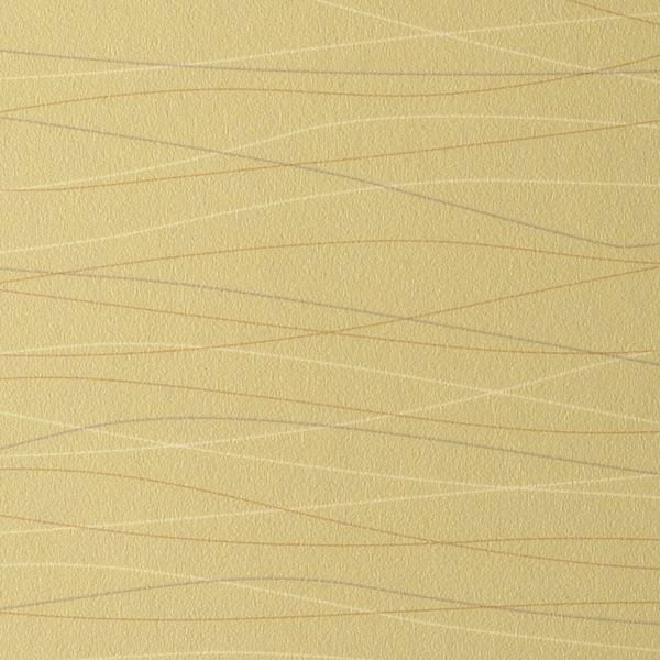 Vinyl Wall Covering Len-Tex Contract Wavelength Yellow Gold