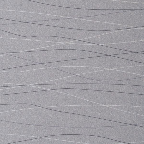 Vinyl Wall Covering Len-Tex Contract Wavelength Medium Gray