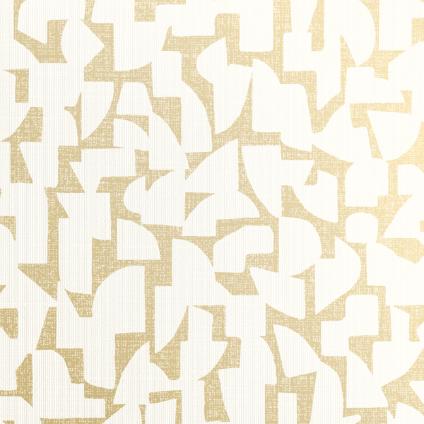 Vinyl Wall Covering Bolta Contract All About Geo Gold & White