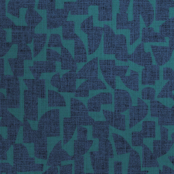 Vinyl Wall Covering Bolta Contract All About Geo Royal Blue