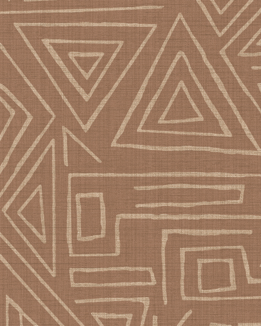  Bolta Contract Tahitian Tapa Terracotta