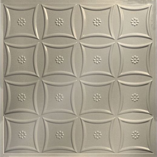  Dimension Ceilings Starburst Ceiling Off White