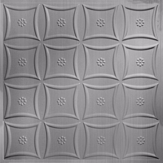  Dimension Ceilings Starburst Ceiling Brushed Aluminum