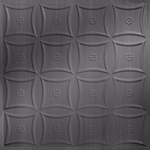  Dimension Ceilings Starburst Ceiling Brushed Stainless