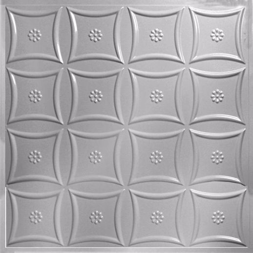  Dimension Ceilings Starburst Ceiling White/Paintable