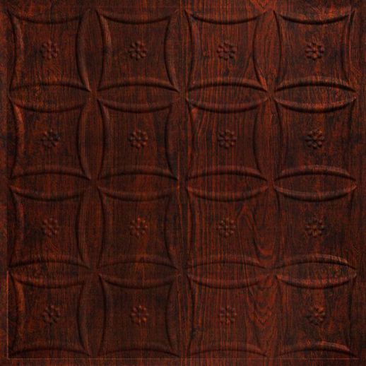  Dimension Ceilings Starburst Ceiling Walnut