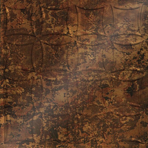 Vinyl Wall Covering Dimension Ceilings Starburst Ceiling Bronze Patina