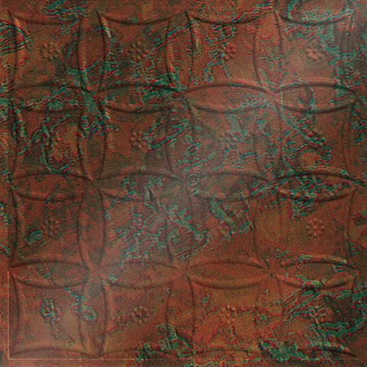  Dimension Ceilings Starburst Ceiling Copper Patina