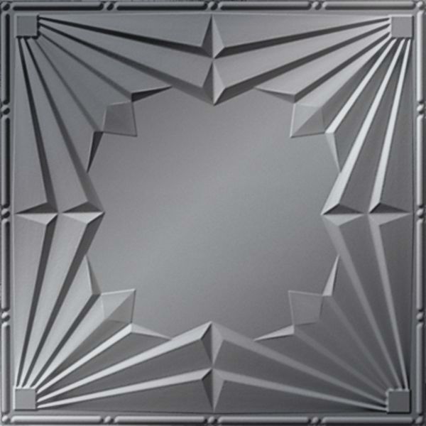 Vinyl Wall Covering Dimension Ceilings Spotlight Ceiling Metallic Silver