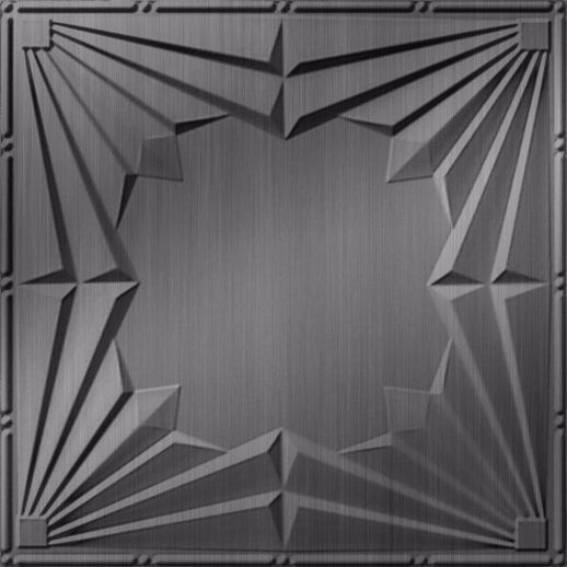  Dimension Ceilings Spotlight Ceiling Brushed Stainless