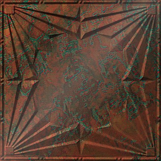  Dimension Ceilings Spotlight Ceiling Copper Patina