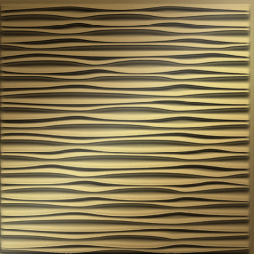  Dimension Ceilings Adirondack Ceiling Metallic Gold