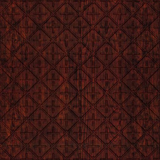  Dimension Ceilings Square Button Ceiling Burgundy Grain