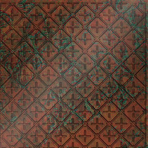  Dimension Ceilings Square Button Ceiling Copper Patina