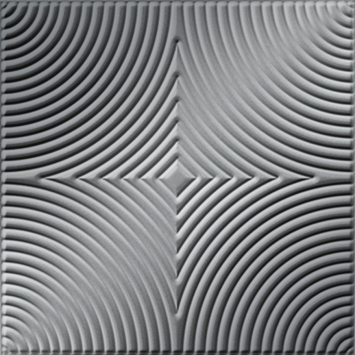  Dimension Ceilings Mackenzie Ceiling Metallic Silver