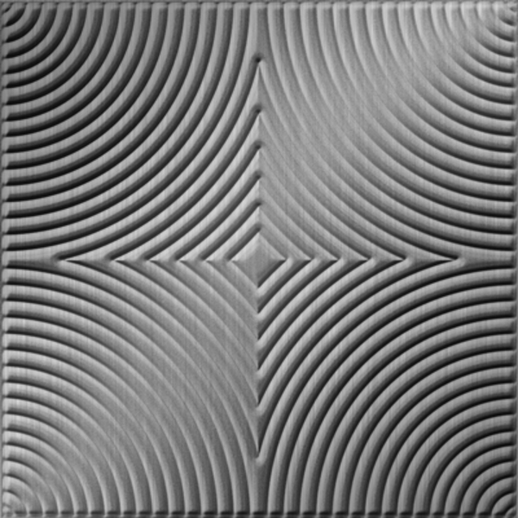  Dimension Ceilings Mackenzie Ceiling Brushed Aluminum