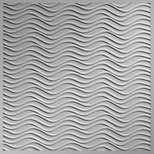  Dimension Ceilings Sierra Ceiling Metallic Silver