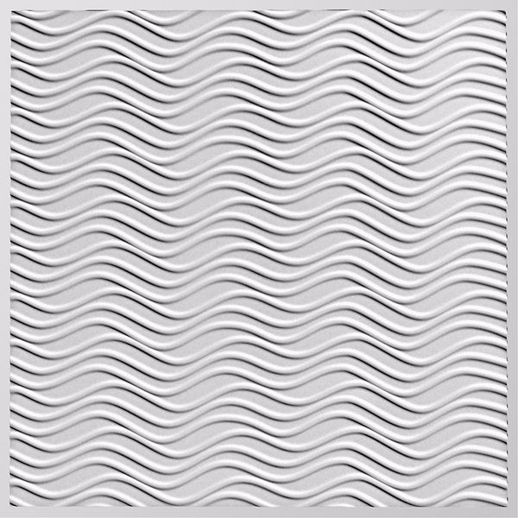  Dimension Ceilings Sierra Ceiling White/Paintable