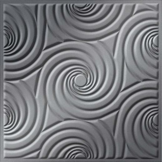  Dimension Ceilings Bouquet Ceiling Metallic Silver