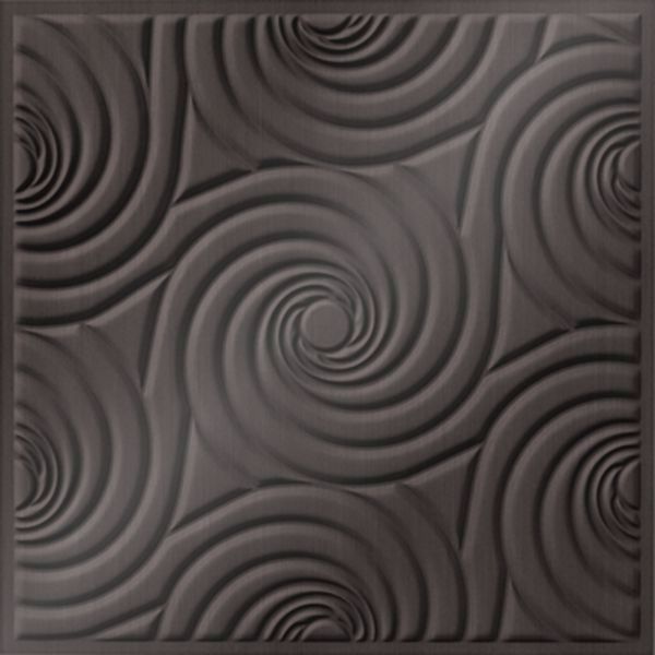 Vinyl Wall Covering Dimension Ceilings Bouquet Ceiling Brushed Nickel
