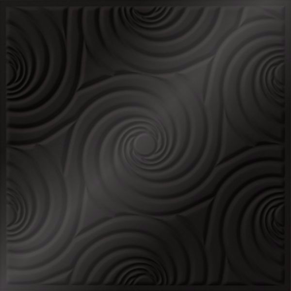 Vinyl Wall Covering Dimension Ceilings Bouquet Ceiling Eco Black