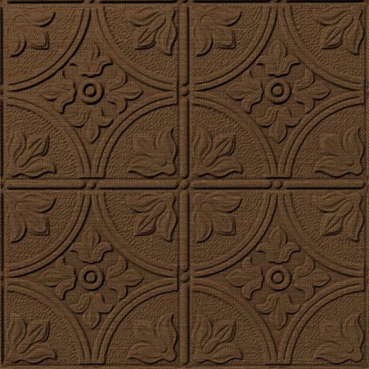  Dimension Ceilings Flower Garden Ceiling Linen Chestnut