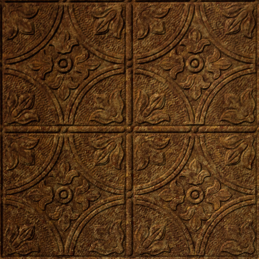  Dimension Ceilings Flower Garden Ceiling Bronze Patina