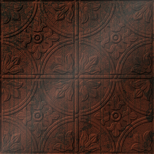  Dimension Ceilings Flower Garden Ceiling Moonstone Copper