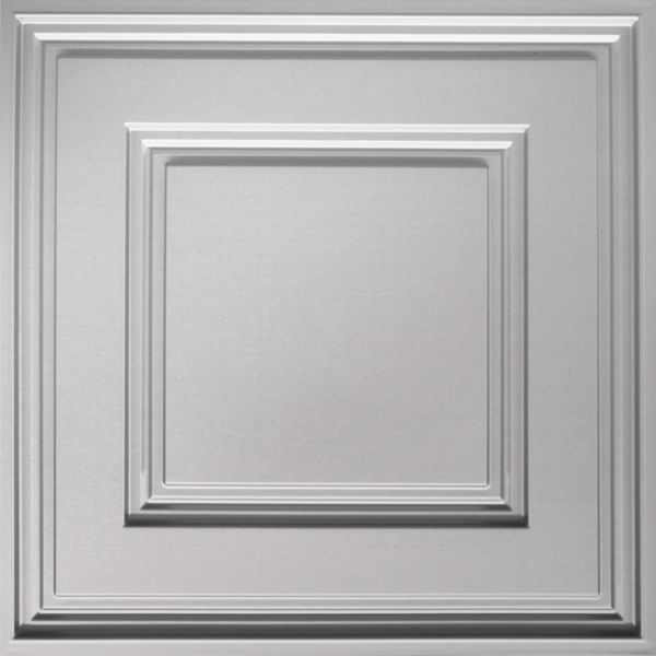 Vinyl Wall Covering Dimension Ceilings Cubed Ceiling Metallic Silver