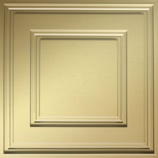  Dimension Ceilings Cubed Ceiling Metallic Gold