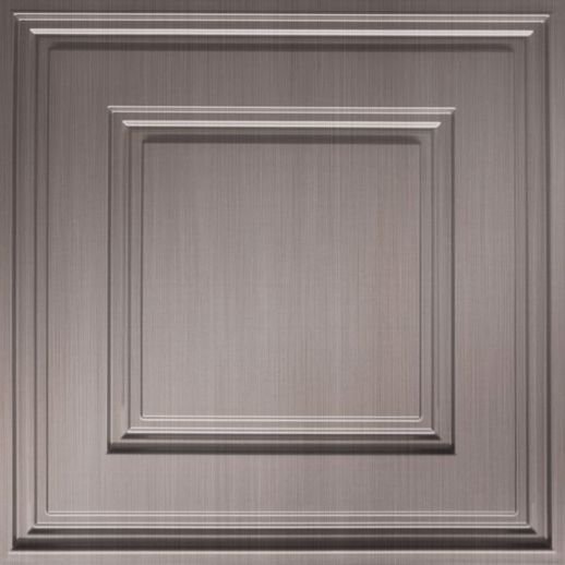  Dimension Ceilings Cubed Ceiling Brushed Nickel