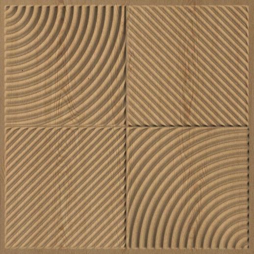  Dimension Ceilings Mix 'n Match Ceiling Light Oak