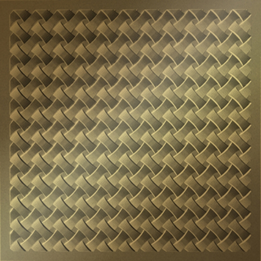  Dimension Ceilings Loom Ceiling Metallic Gold