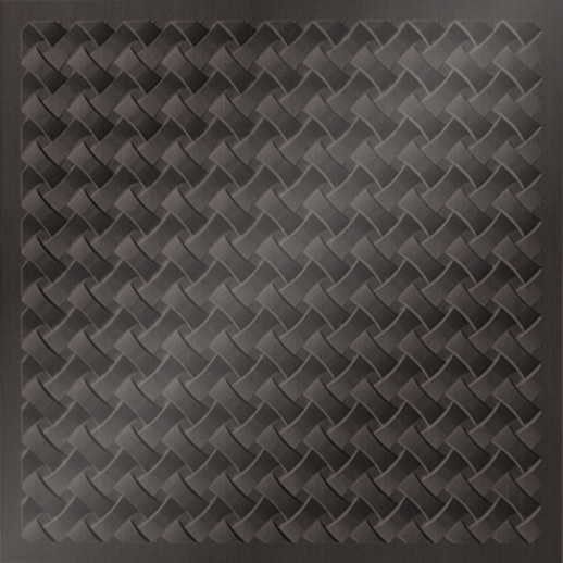  Dimension Ceilings Loom Ceiling Brushed Nickel