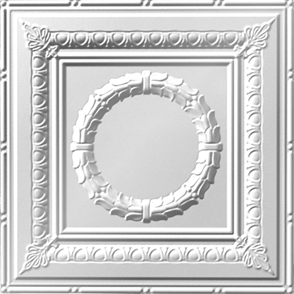 Vinyl Wall Covering Dimension Ceilings Caesar Ceiling White/Paintable