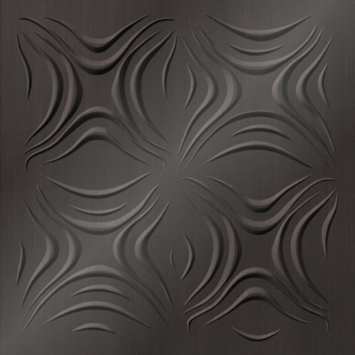  Dimension Ceilings Blossom Ceiling Brushed Nickel