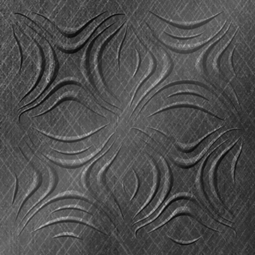  Dimension Ceilings Blossom Ceiling Etched Silver