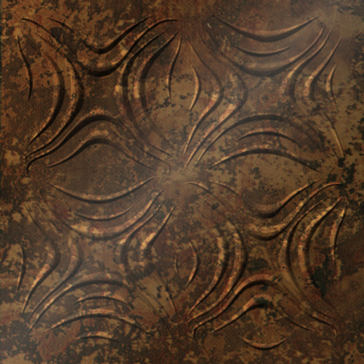  Dimension Ceilings Blossom Ceiling Bronze Patina