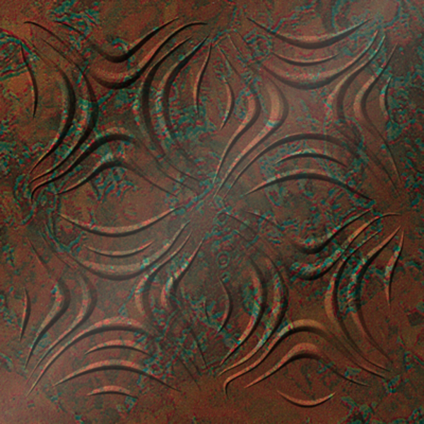 Vinyl Wall Covering Dimension Ceilings Blossom Ceiling Copper Patina