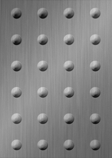 Dimension Ceilings Large Rivet Ceiling Room Scene