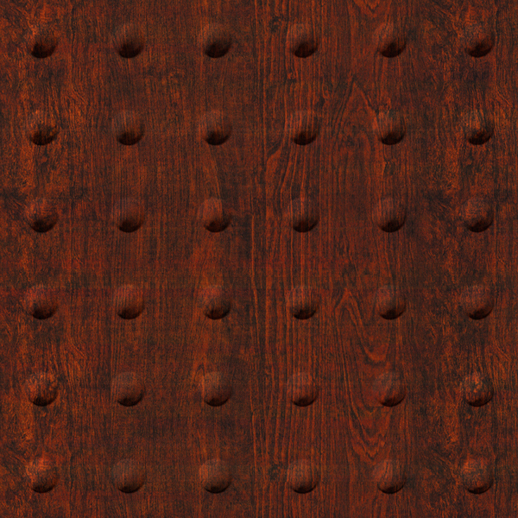  Dimension Ceilings Large Rivet Ceiling Walnut