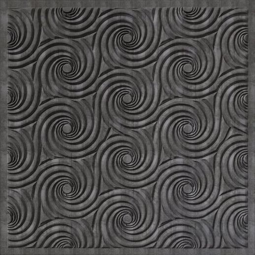  Dimension Ceilings Cyclone Ceiling Etched Silver