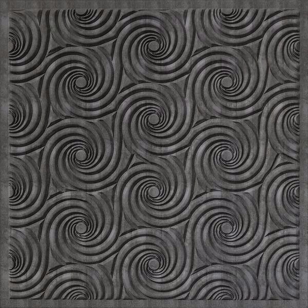 Vinyl Wall Covering Dimension Ceilings Cyclone Ceiling Etched Silver